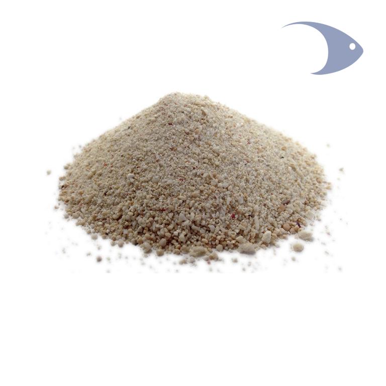 Grava de aragonita 20 Kg #3 para acuarios marinos